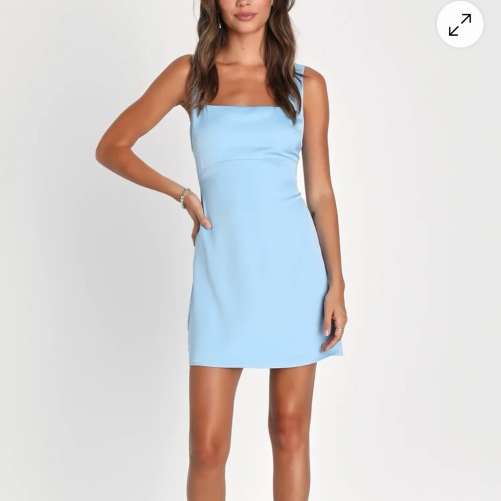 Lulu's Truly the Cutest square neck dress